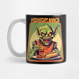 Goblin eat hotdog Mug